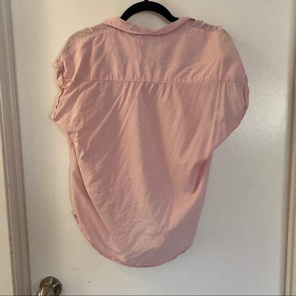 Stripes tie-front T - Picture 3 of 5